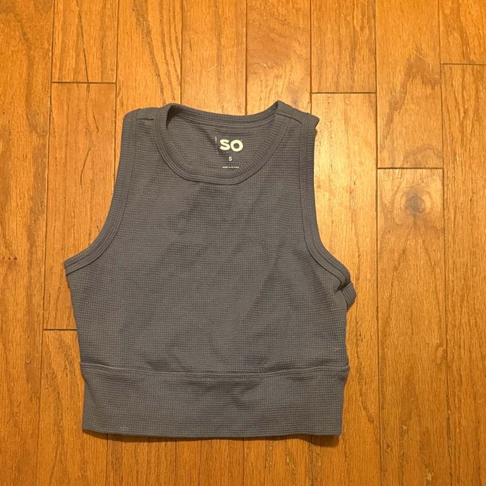 SO Women's Charcoal Crop Top